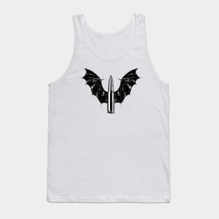 Bullet With Bat Wings Tank Top